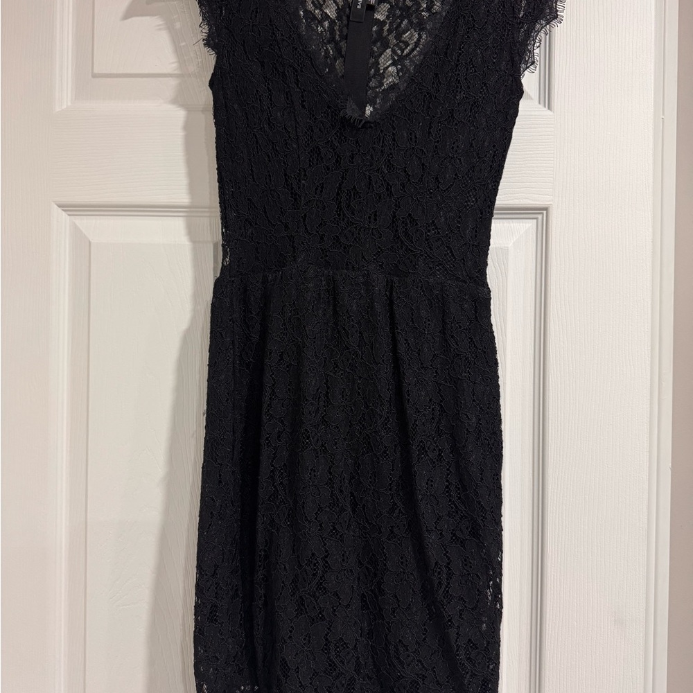 Babaton Black Lace Dress